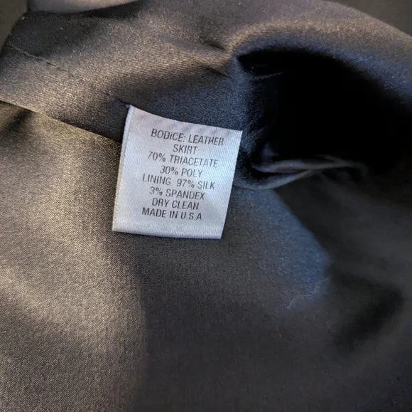 Sergio Hudson Mixed-Media Leather Cutout Body-Con Dress Black Size 4 - Picture 7 of 9